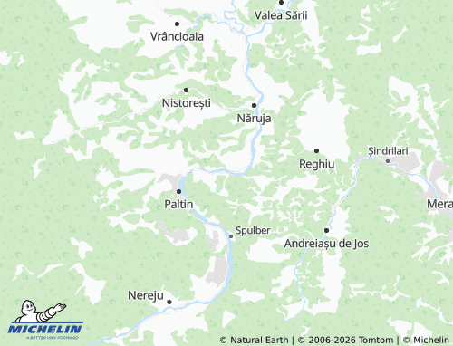 MICHELIN Prahuda map - ViaMichelin