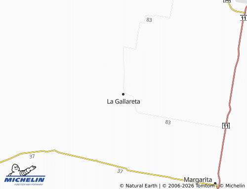 MICHELIN La Gallareta map - ViaMichelin