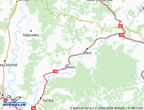 MICHELIN Cuciulat map - ViaMichelin