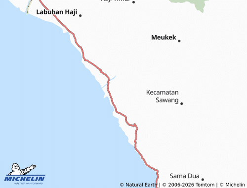 MICHELIN Ie Buboh map - ViaMichelin