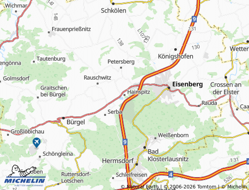Mapa MICHELIN Hainspitz - ViaMichelin