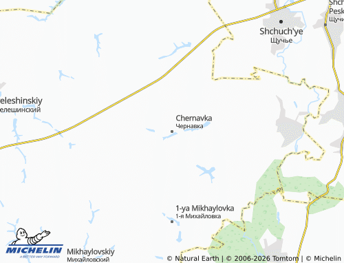 Carte MICHELIN Chernavka - ViaMichelin
