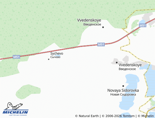 MICHELIN-Landkarte Logoushka - ViaMichelin