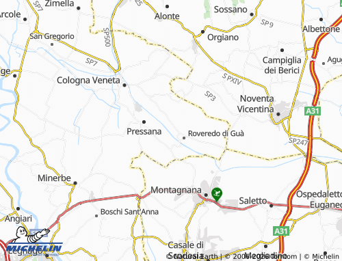 Mappa MICHELIN Spolina - ViaMichelin