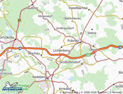 Mappa MICHELIN Lichtenberg - ViaMichelin