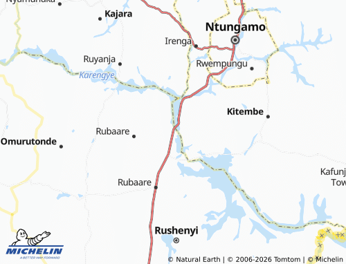 Mappa MICHELIN Mungenyi - ViaMichelin