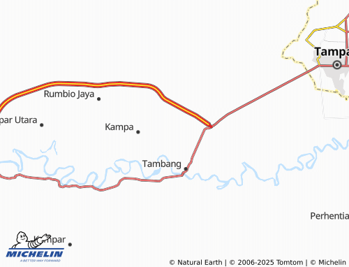 MICHELIN Kuapan map - ViaMichelin