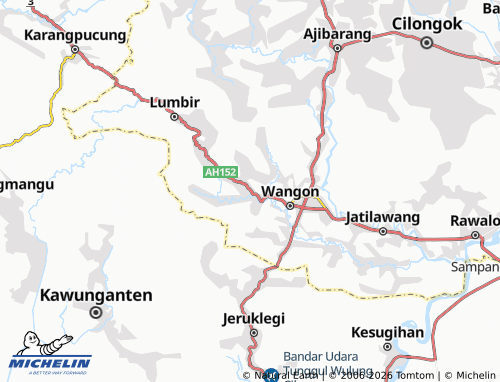 MICHELIN-Landkarte Parungkamal - ViaMichelin