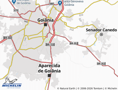 Mapa MICHELIN Parque Flamboyant - ViaMichelin
