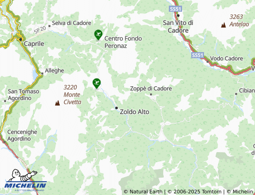 Mapa MICHELIN Brusadaz - ViaMichelin