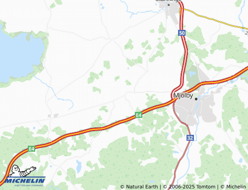MICHELIN Hogstad map - ViaMichelin