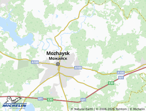 Carte MICHELIN Chentsovo - ViaMichelin