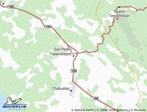 Mappa MICHELIN San Pedro Tapanatepec - ViaMichelin