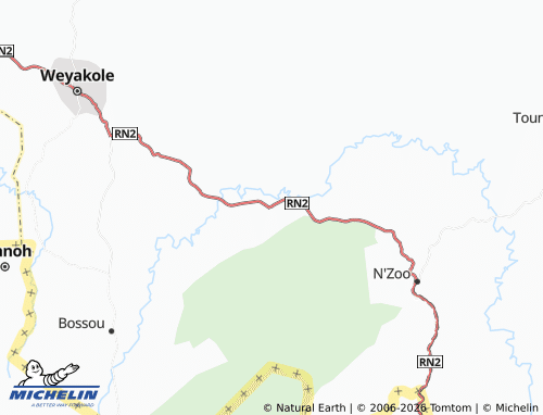 Mappa MICHELIN Gbakole - ViaMichelin
