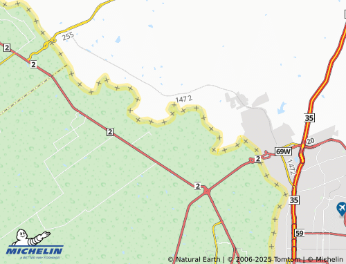 MICHELIN-Landkarte Miguel Alemán - ViaMichelin