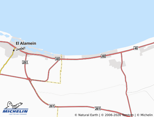 Mappa MICHELIN Qaryat Dayamound Beetsh - ViaMichelin