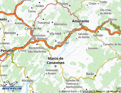 MICHELIN Tosa map - ViaMichelin