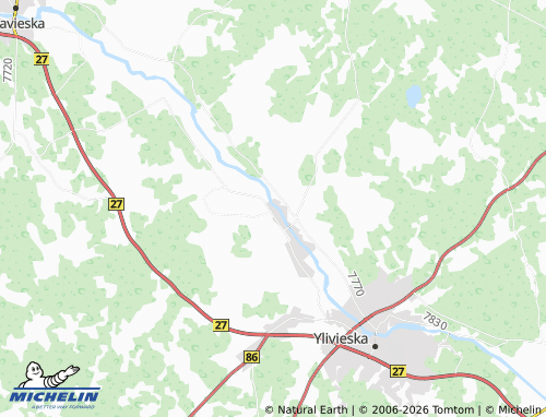 Carte MICHELIN Niemelänkylä - ViaMichelin