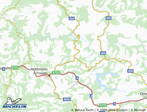 Mapa MICHELIN Dobrotitsa - ViaMichelin