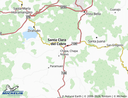 Mappa MICHELIN Corcuvi - ViaMichelin