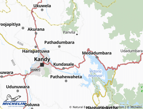 Mappa MICHELIN Menikhinna - ViaMichelin
