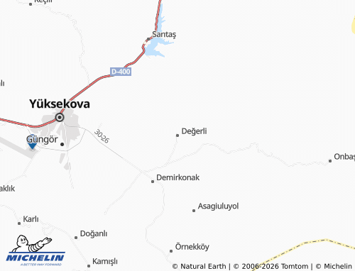 MICHELIN Değerli map - ViaMichelin