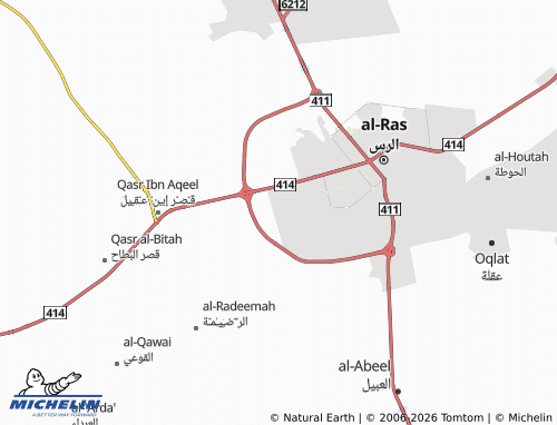 MICHELIN-Landkarte al-Murouj - ViaMichelin