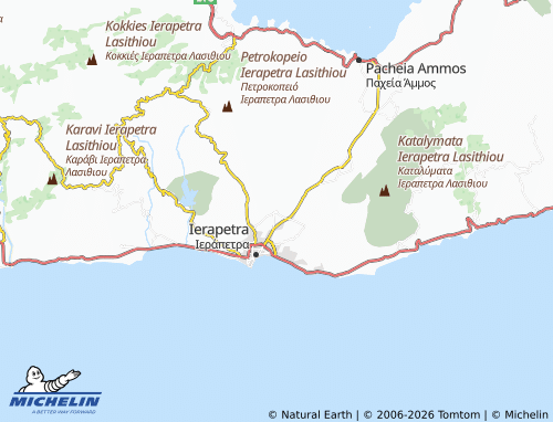 Carte MICHELIN Kentri - ViaMichelin