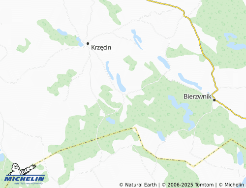 MICHELIN Chłopowo map - ViaMichelin