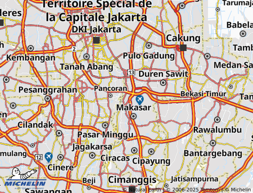 MICHELIN Cawang map - ViaMichelin
