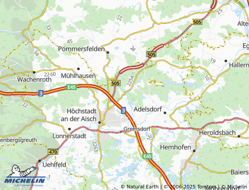 MICHELIN Saltendorf map - ViaMichelin