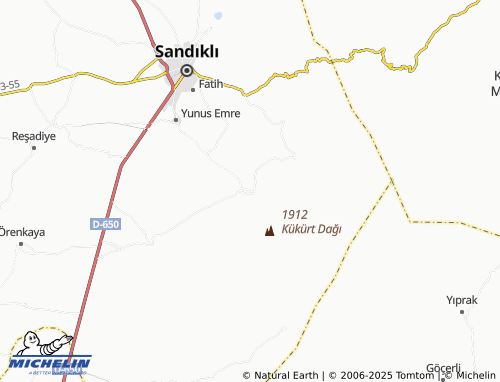 Mappa MICHELIN Akın - ViaMichelin