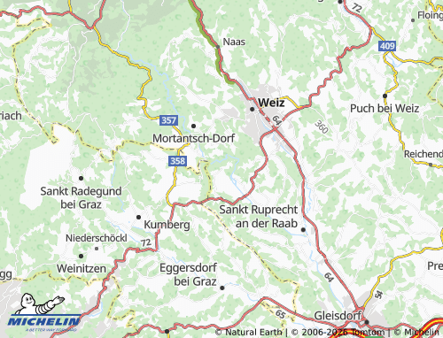 MICHELIN-Landkarte Hohenkogl - ViaMichelin
