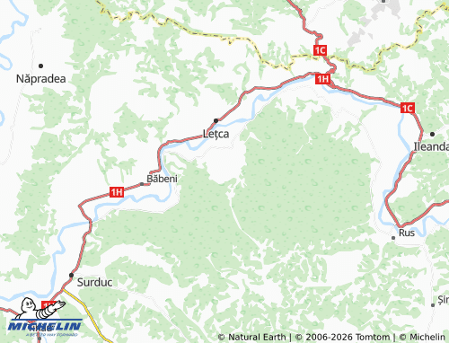 MICHELIN-Landkarte Preluci - ViaMichelin