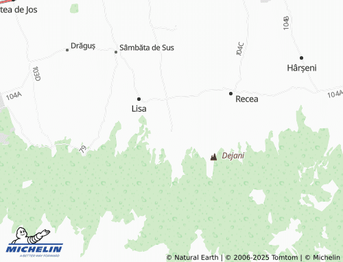 MICHELIN Breaza map - ViaMichelin