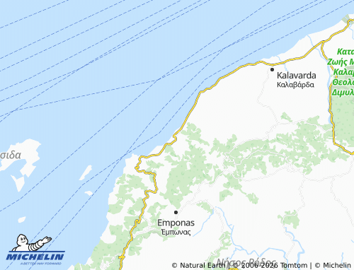 Carte MICHELIN Mandriko - ViaMichelin