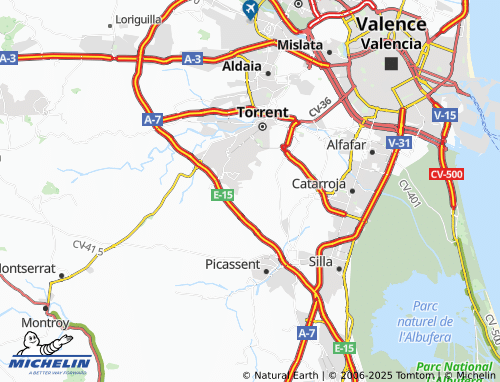 Mapa MICHELIN Colonia Monte Hermoso - ViaMichelin