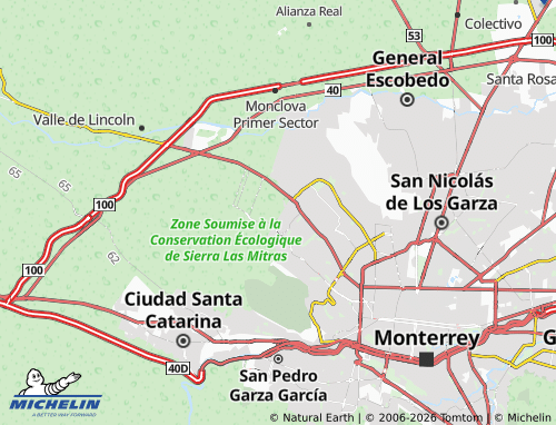 Mappa MICHELIN Privadas de Cumbres, Privada Recinto - ViaMichelin