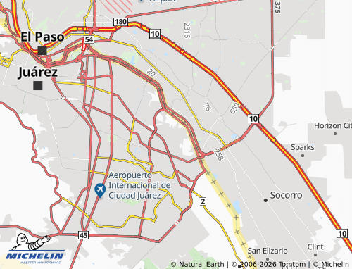 Mapa MICHELIN Rincones de Santa Fe - ViaMichelin