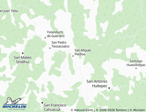 Mappa MICHELIN San Miguel Piedras - ViaMichelin