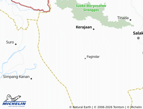 MICHELIN Sibagindar map - ViaMichelin