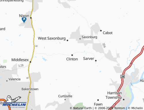Mappa MICHELIN Clinton - ViaMichelin