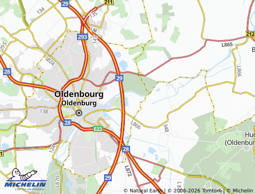 MICHELIN Blankenburg map - ViaMichelin
