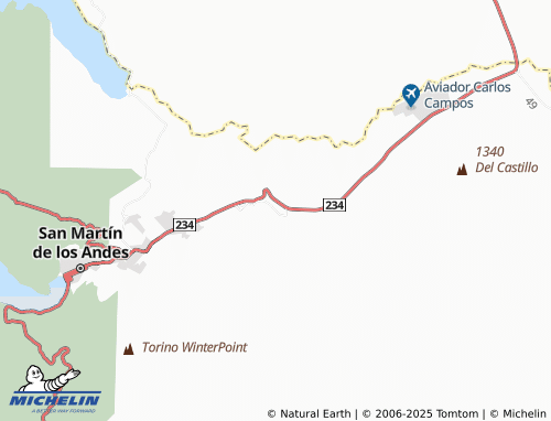 MICHELIN Vega Maipú map - ViaMichelin
