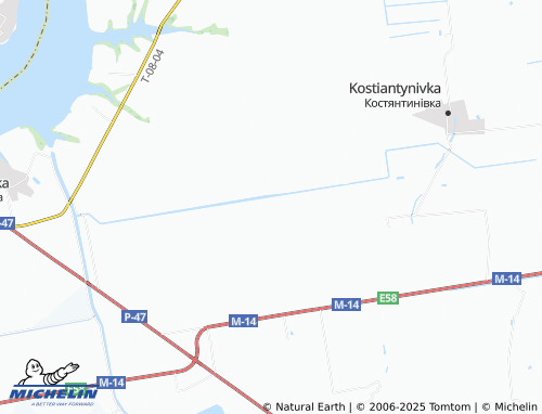 MICHELIN Starolukianivka map - ViaMichelin