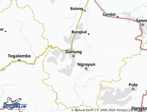 MICHELIN-Landkarte Slahung - ViaMichelin