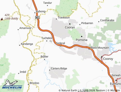 Mapa MICHELIN Federal - ViaMichelin