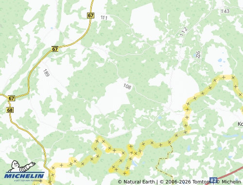 Mappa MICHELIN Mutemetsa - ViaMichelin