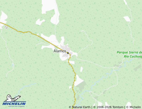 MICHELIN Las Delicias map - ViaMichelin