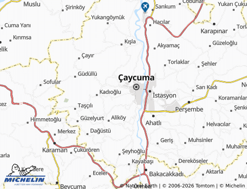 MICHELIN Yeşiltepe map - ViaMichelin